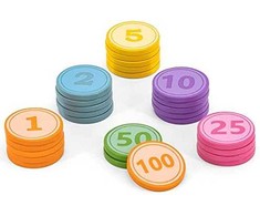 Viga Toys Medinė parduotuvė ledainė saldumynų vežimėlis VIGA 3in1