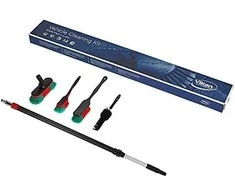 Starter kit, Vikan, juodas, aluminum/polyester/PP, 106-160 cm with on/off function for water