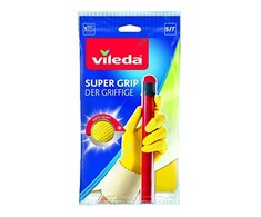 Guminės pirštinės VILEDA SUPER GRIP, M dydis, 1 pora