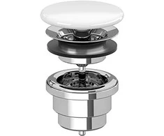 Villeroy&amp;Boch Neuždaromas keramikinis ventilis, baltas