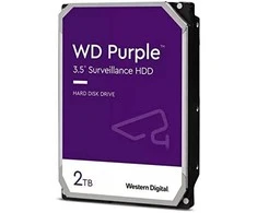 Western Digital Serverio diskas WD Violetinė 2TB 3.5 "SATA III (6 Gb / s) (WD 22PRZ)