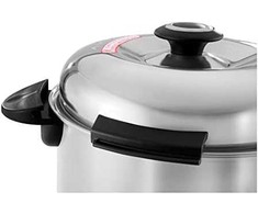 Royal Catering Šiltesnis šildytuvas su lašinamuoju tinkleliu karštam vandeniui, nerūdijantis plienas 230V 20L