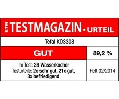 Elektrinis virdulys TEFAL SNOW KO3308, 1.7 l, Juodas