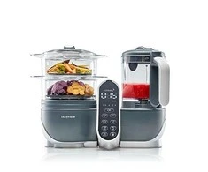 Daugiafunkcis virtuvės kombainas Babymoov Nutribaby(+) 6-in-1 (pilkas)