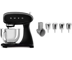 Virtuvinis kombainas Smeg SMF03BLEU, Juodos spalvos
