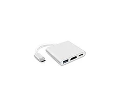 Vivanco adapteris USB-C – HDMI 3in1, baltas (34293)