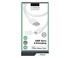 „Vivanco“ laidas „Lightning“ – USB 1,2 m (36299)