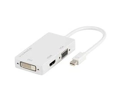 Vivanco "Mini DisplayPort prie HDMI / VGA / DVI universalus adapteris 45283 CA M 1-"