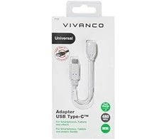Vivanco adapteris USB-C – microUSB (37558)