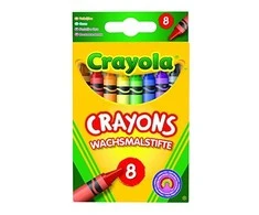 Crayola, Inc. CRAYOLA Kreidelės, 8 vnt.