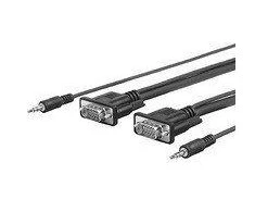 Profusion VivoLink PROVGAMCS4.6 - 4.6 m - VGA (D-Sub) + 3.5mm - VGA (D-Sub) + 3.5mm - Male - Male - Straight