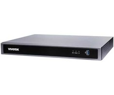 Vivotek NVR ND9426P, NVR 16 PoE (maks. 200 W) kanalai, IN/OUT pralaidumas maks. 192Mbps/224Mbps, 2x HDD, H.265, RAID 0.1.