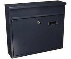 VOREL Pašto dėžutė 310x360x100mm GRAFITAS