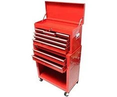 VOREL įrankių spintelė DWUCZĘŚCIOWA NA KÓŁKACH 81830