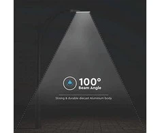 Samsung 100W LED gatvės šviestuvas, pilkas, 6500K