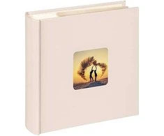 Walther Design Gmbhco Nuotraukų Albumas - Walther ME-110-W Fun Album 10x15 200 Baltų Puslapių Kremiškai Balta