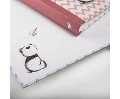 Walther Design Gmbhco Albumas WALTHER Little Panda 28x30,5/50psl, balti lapai | kampučiai/lipdukai | knyginio rišimo