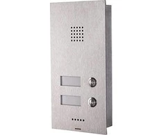 Wantec Monolith C a/b 2T durų domofonas su 2 mygtukais