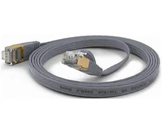 Wantec Wantec žymi CAT6A FTP Lankstinukas - 0,25 m - 6A kat. - F / UTP (FTP) - RJ-45 - RJ-45 - Gray (7073)