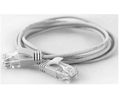 Wantec Wantec kaklaraiščiai Patch kabeliu CAT6A (rand 2.8mm) UTP balta 0,50m (7228)