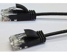Wantec Wantec ties Patch kabeliu CAT6Arand 2.8mm UTP balta 1.50m - Tinklas - Komutacinis kabelis - 1,5 m - Cat6A - U / UTP (UTP) - RJ-45 - RJ-45 - balta (7230)