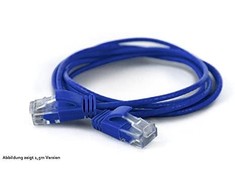 Wantec Wantec 7242 U / UTP (UTP) mėlynas 0.5m Cat6A tinklo kabelis (7242)