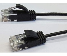 Wantec Wantec 7322 U/UTP (UTP) juodas 25m Cat6a tinklo kabelis (7322)