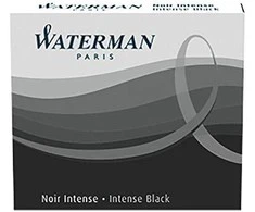 Rašalo kapsulės Waterman International Juoda - S0110940