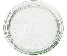 Jar, 1062 ml, with lid, Tulip, 6 pcs