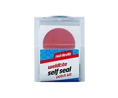 Weldtite vidinis vamzdelis pleistrai Raudonas PRIETAISAI SELF SEAL PATCH KIT 6 x savaime lipnus pleistras dėžutė 12 vnt (WLD-1031)