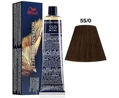 Wella Professionals Koleston Perfect Me+ Permanent Hair Dye 55/0 Light Chestnut Natural Intense, 60 ml