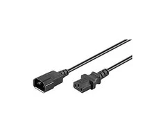 Goobay MANHATTAN 352673 Manhattan Prailginamasis maitinimo laidas IEC320 C14 to C13 10A 1m juodas