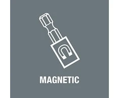 Wera 899/4/1 universalus 1/4" antgalių laikiklis su magnetu ir laikančiu žiedu, 200mm