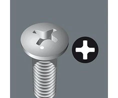 Smūginių sukimo antgalių rinkinys WERA Bit-Check 6 Impaktor 1