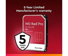 Sandisk WD Raudona Pro 16TB 6Gb/s SATA 512MB Cache Internal 3.5inch HDD bulk