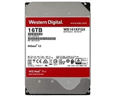 Western Digital Sandisk WD Raudona Pro 16TB 6Gb/s SATA 512MB Cache Internal 3.5inch HDD bulk
