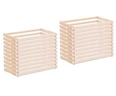 Wiesenfield Langstroth bičių avilio rėmas, vielinė pušis, 232 mm - 20 vnt