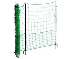 Wiesenfield Tinklinė aptvarų veisimo apsauginė tvora paukštėms vištoms 1,25 x 15 m