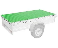 Wiesenfield Transportinis tinklas krovinio tvirtinimui priekabai, smulkaus tinklelio, 2,5 x 4,5 m, žalias