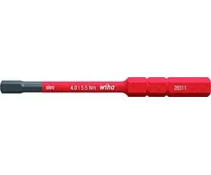 Wiha Bitas slimBitas elektrinis šešiakampis 4x75mm (37225)