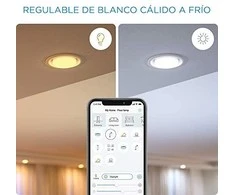 WiZ LED lemputė šalta-šilta balta Žvakė | 4,9 W | 2700-6500K | C37 | E14 | 1 vnt.