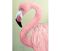 Wizardi Deimantinis paveikslas Rožinė Flamingo WD232 27*38 cm