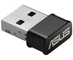 Asus USB-AC53 NANO AC1200 Dual-band USB MU-MIMO Wi-Fi Adapteris | 2.4GHz/5GHz | 36 mėn.