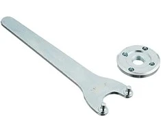 Raktas kampiniams šlifuokliams Wolfcraft 2457000 + veržlė