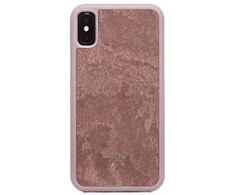 „Woodcessories Stone Collection“ ekologiškas dėklas „iPhone Xs Max“ – raudonas, kanjono raudonumo, sto058