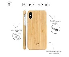 Dėklas Woodcessories Slim Series EcoCase iPhone Xs Max bambuko eco276
