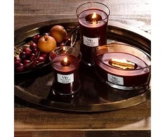 WoodWick Aromatinė žvakė (Black Cherry), 453,6 g