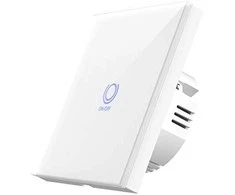 Išmanusis liečiamas, įleidžiamas jungiklis, 230VAC, 800W, valdomas Wi-Fi, TUYA, WOOX