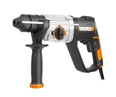 Smūginis gręžtuvas sds+ 800w 2,5j, lagaminas WX339 Worx