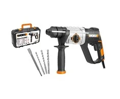Smūginis gręžtuvas sds+ 800w 2,5j, lagaminas WX339 Worx